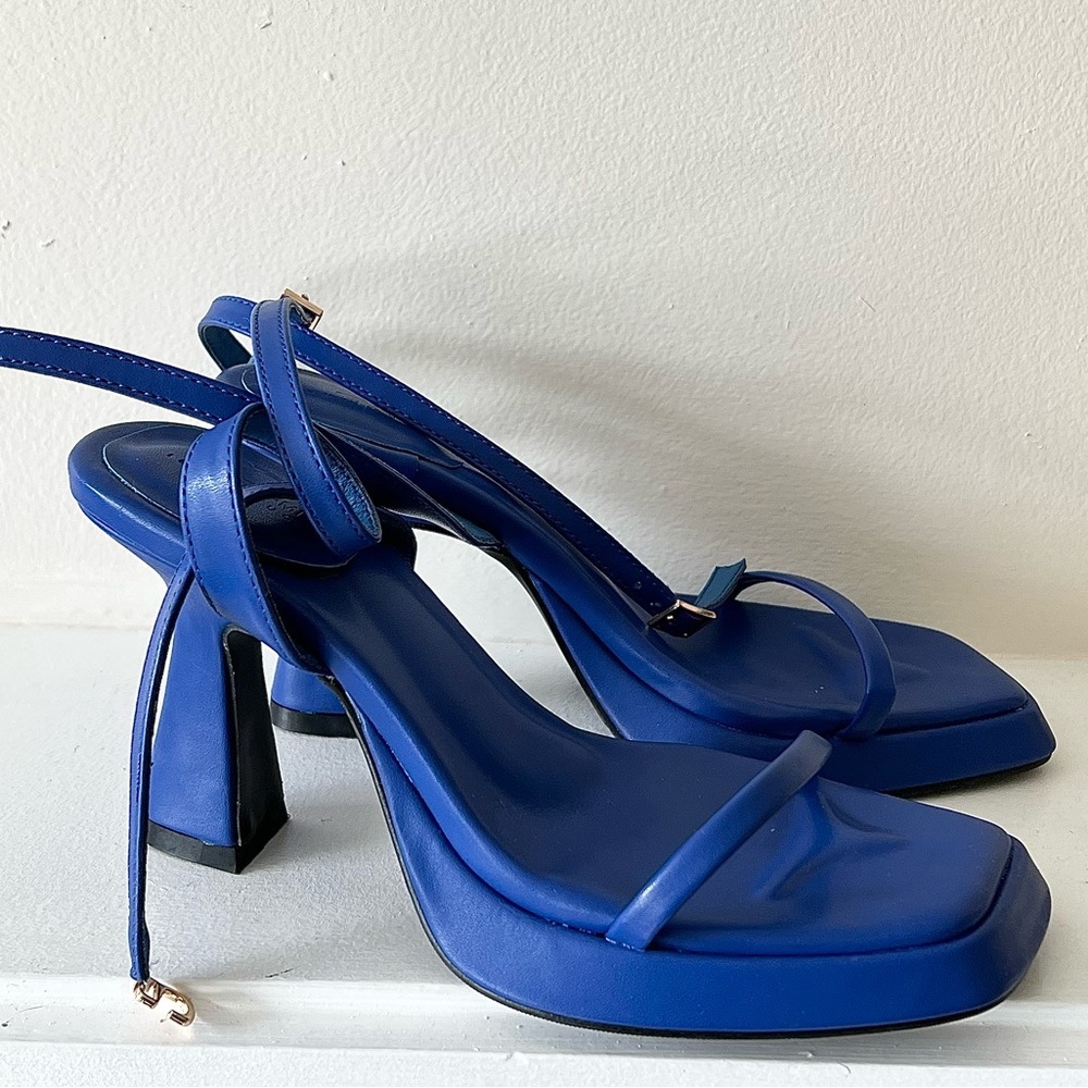 Blue heels